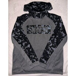 Nike Therma Fit Hoodie XL Black/Gray w/Swoosh across front